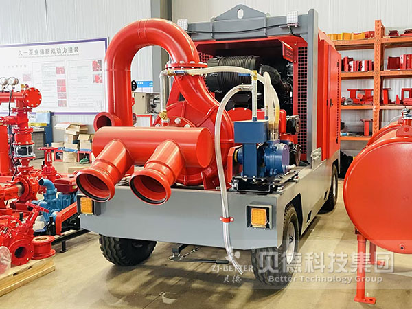 移动排涝泵车