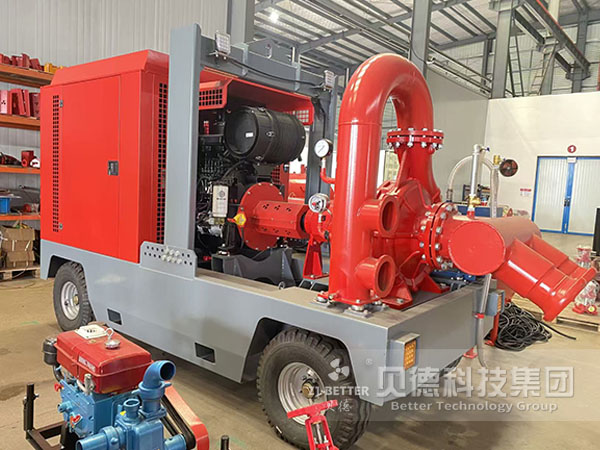 移动排水泵车